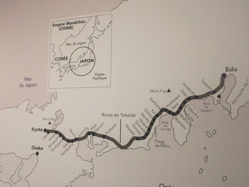 Sur la route du Tokaido, Musee Guimet