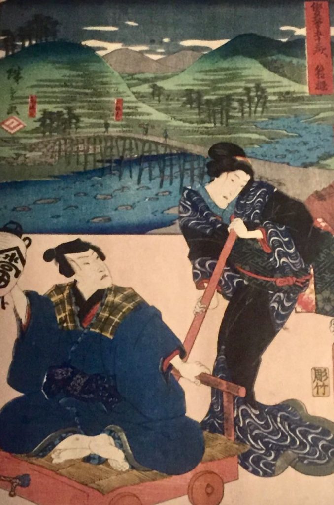 Sur la route du Tokaido, Musee Guimet