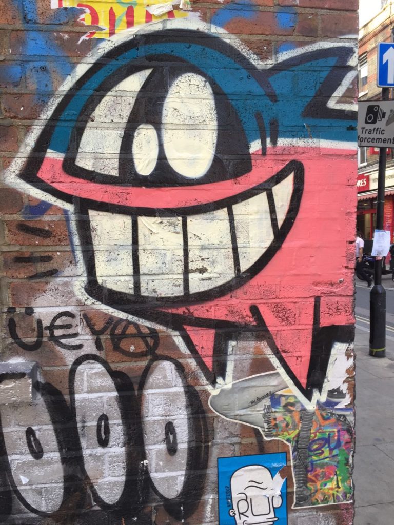 Street art, brick lane, london