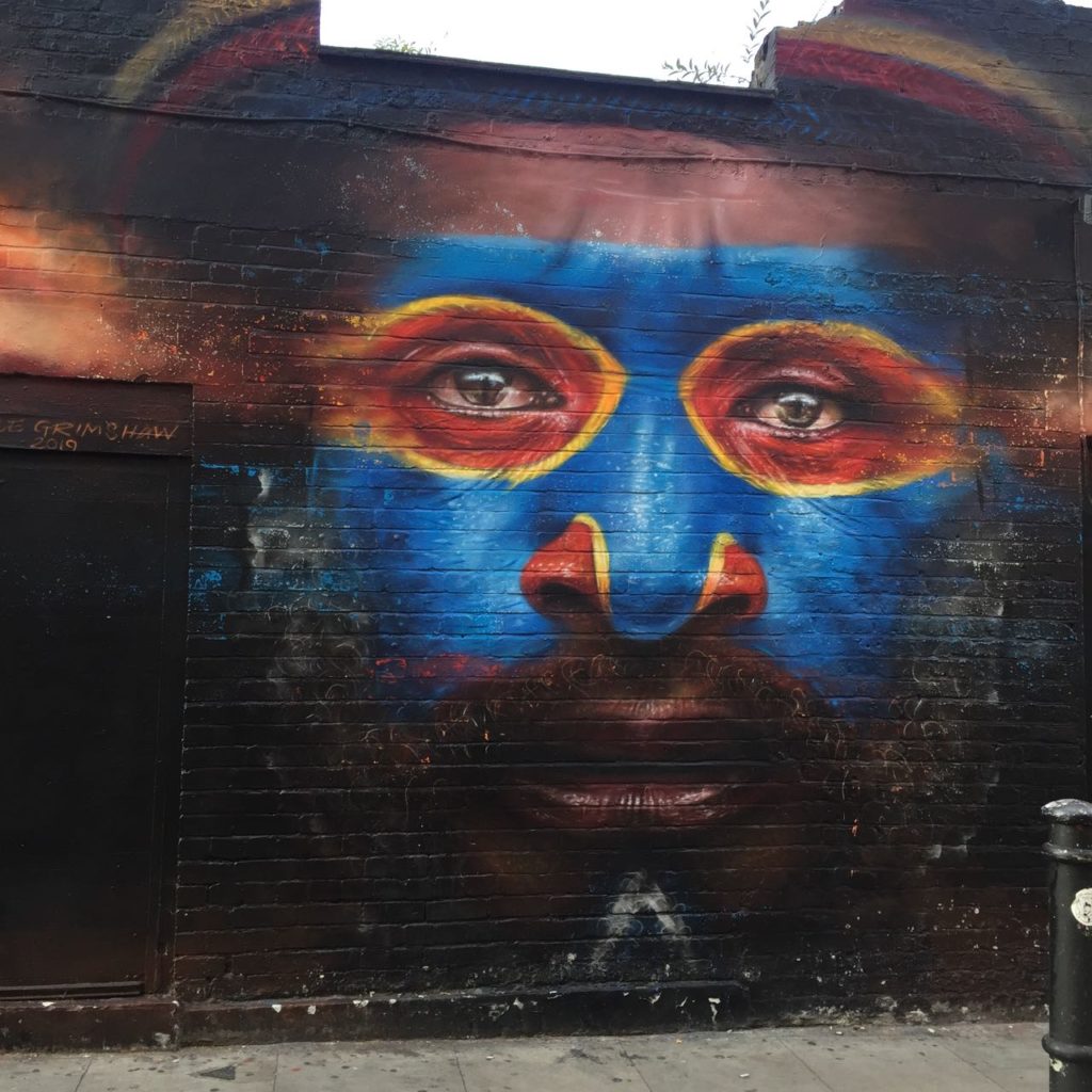 Street art, brick lane, london